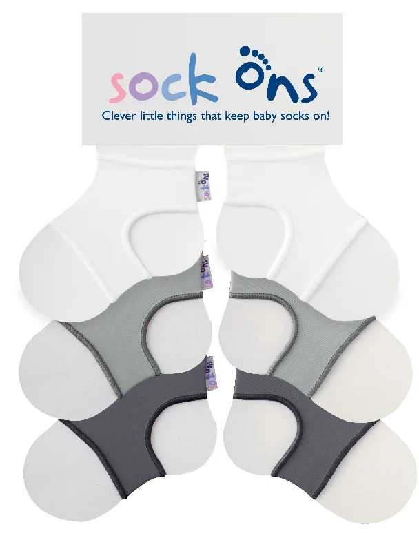 3pk Neutral Sock Ons Multi Pack SAVE!