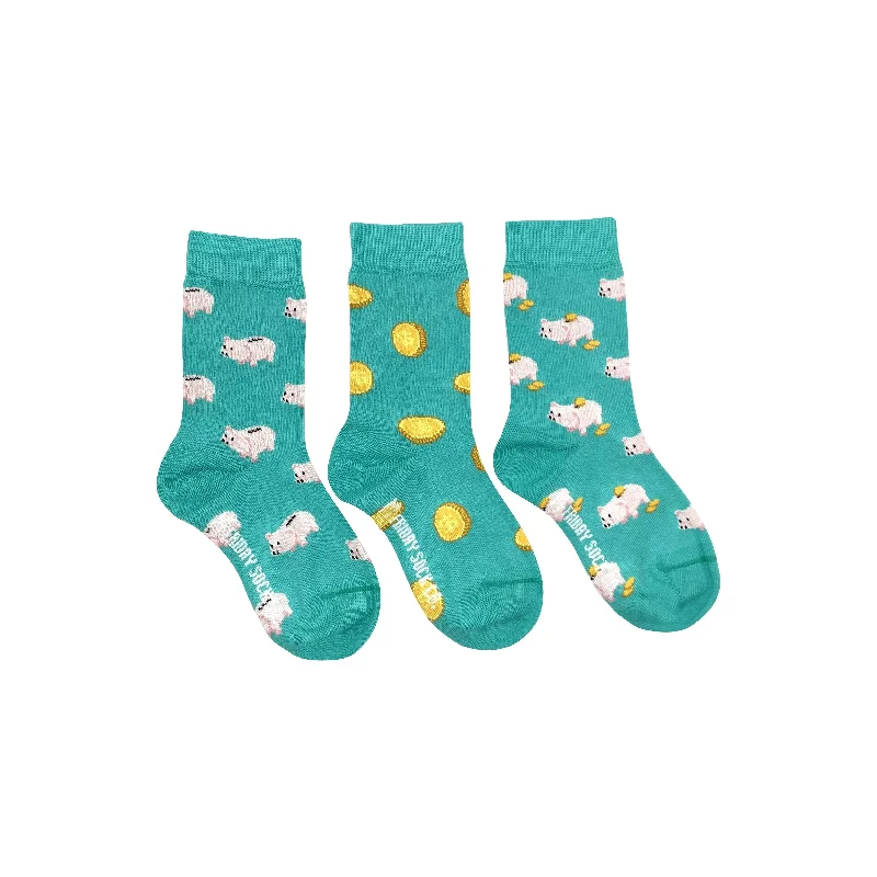 Kid's Piggy Bank Socks