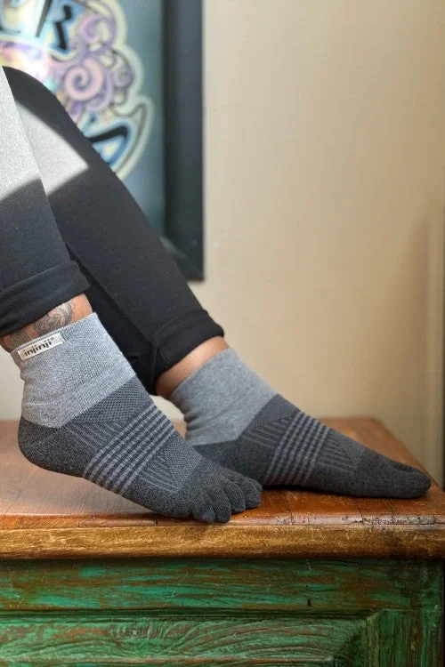 Marled Trail Mini Crew Toe Socks