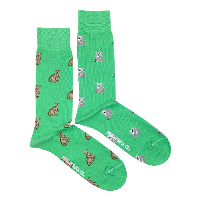 Men's Kangaroo and Koala Socks