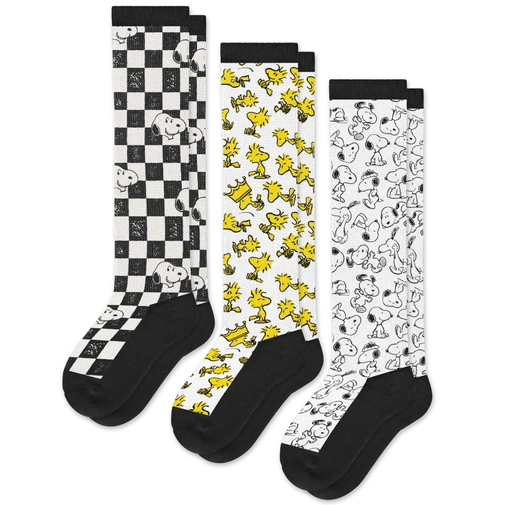 Original Peanuts EasyStretch™ Diabetic Socks Bundle 3-Pack