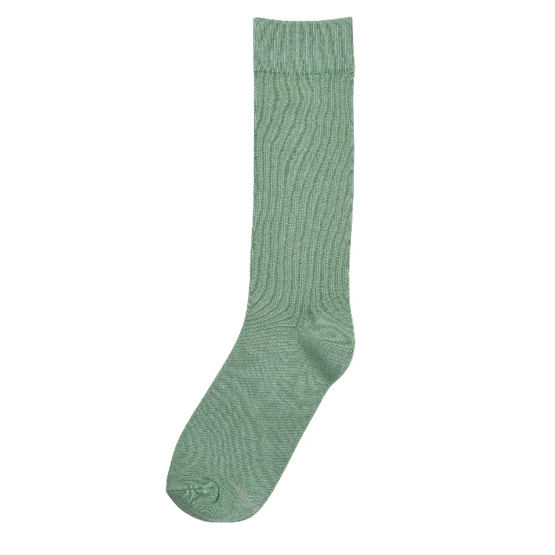 Solid Sage Socks