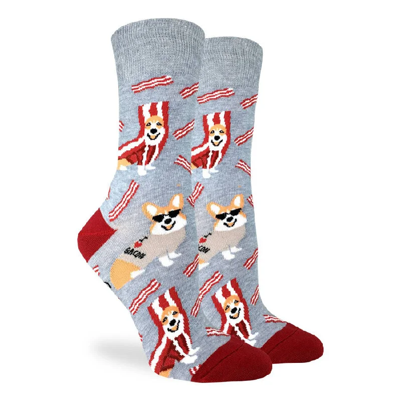 Unisex Corgi Bacon Socks