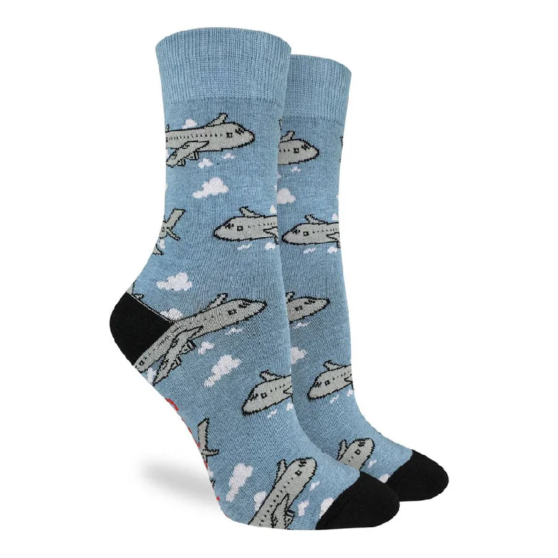 Unisex Jumbo Jet Aeroplane Socks