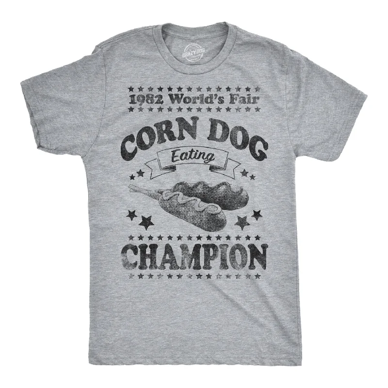 Corn Dog Eating Champion 1982 Men's T Shirt