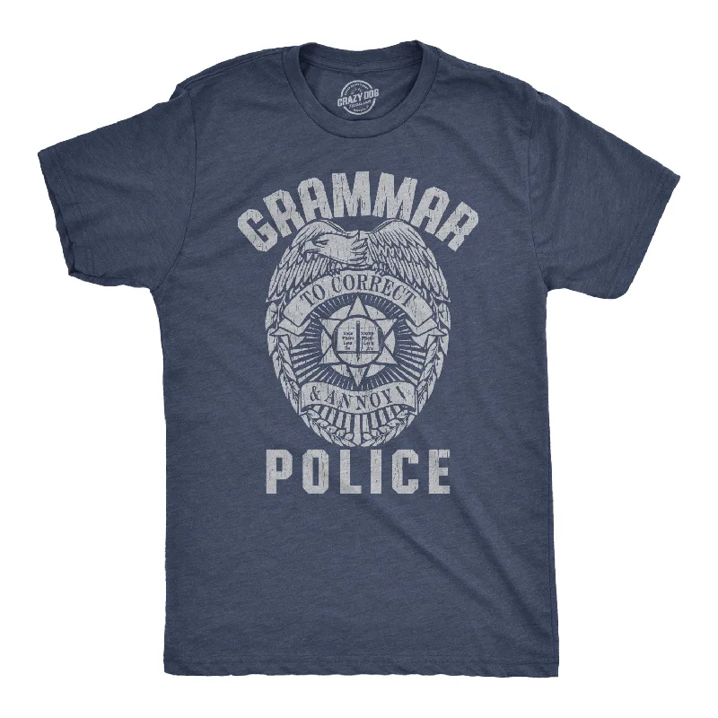 Grammar Police Men's T Shirt