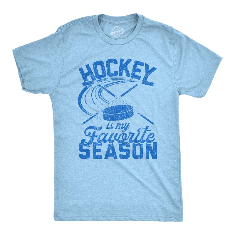 Hockey Is My Favorite Season Men's T Shirt