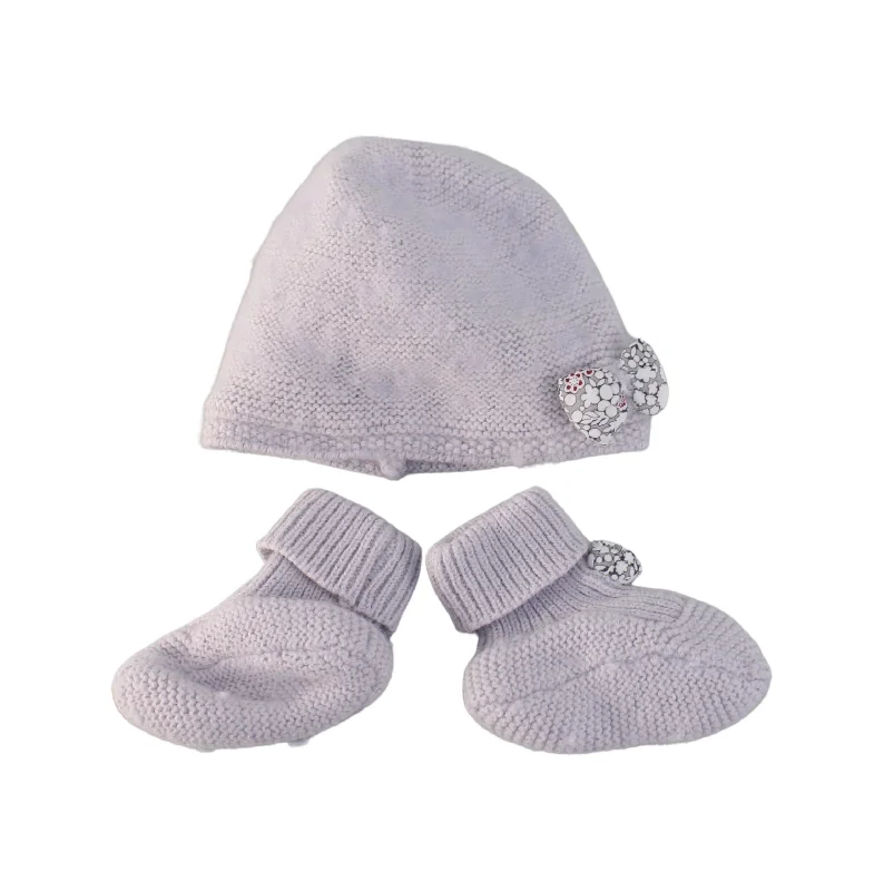 Jacadi Beanie & Booties O/S (45cm)