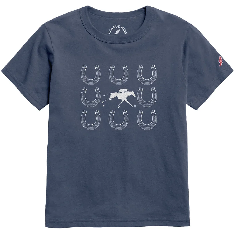 League Keeneland Youth Horseshoe Tumble Tee