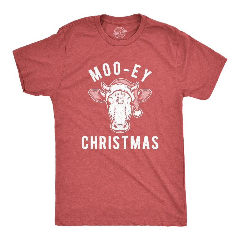 Moo-ey Christmas Men's T Shirt