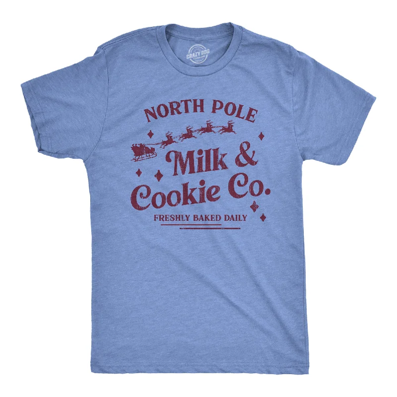 North Pole Milk And Cookie Co Men's T Shirt