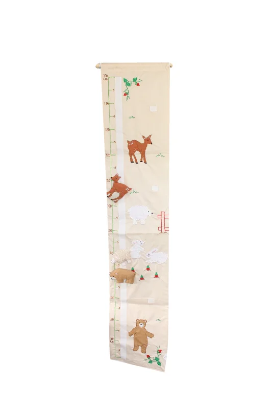 oskar&ellen Height Chart Forest Animals O/S