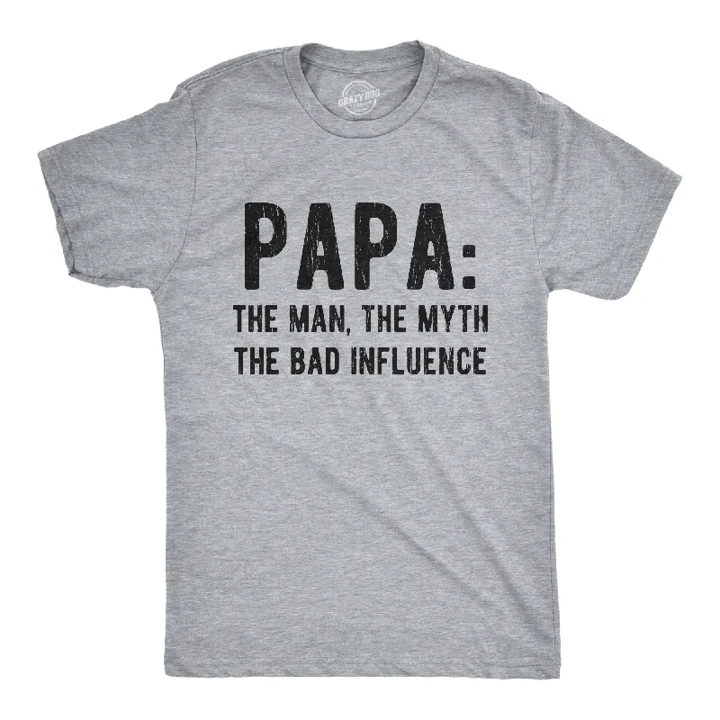 Papa The Man The Myth The Legend Men's T Shirt