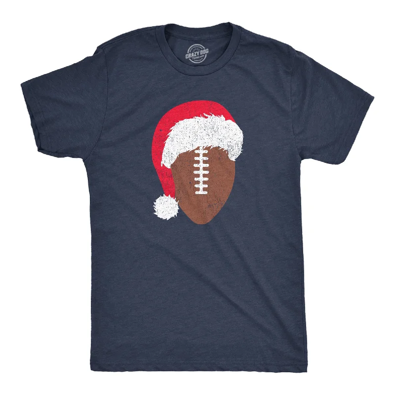 Santa Football Men's T Shirt