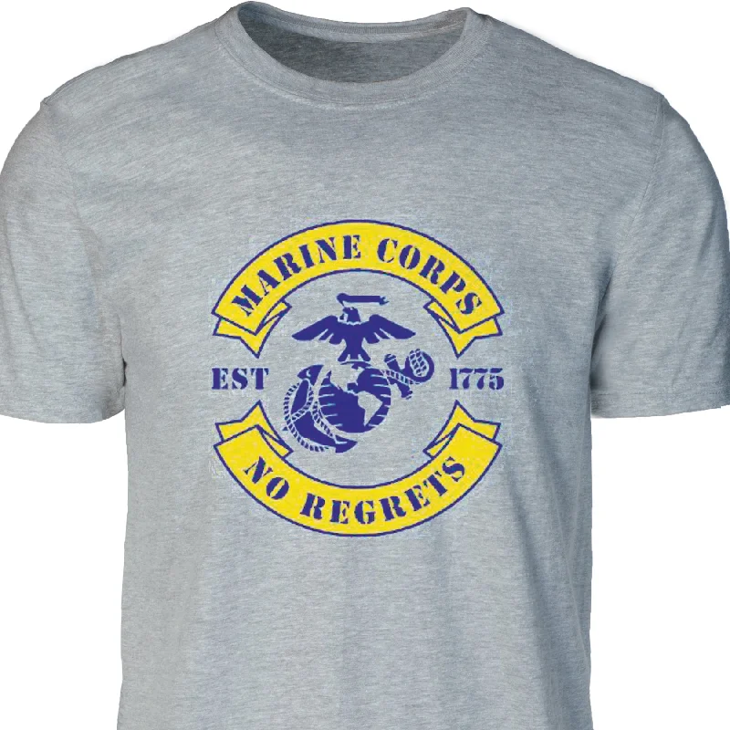 USMC No Regrets T-shirt