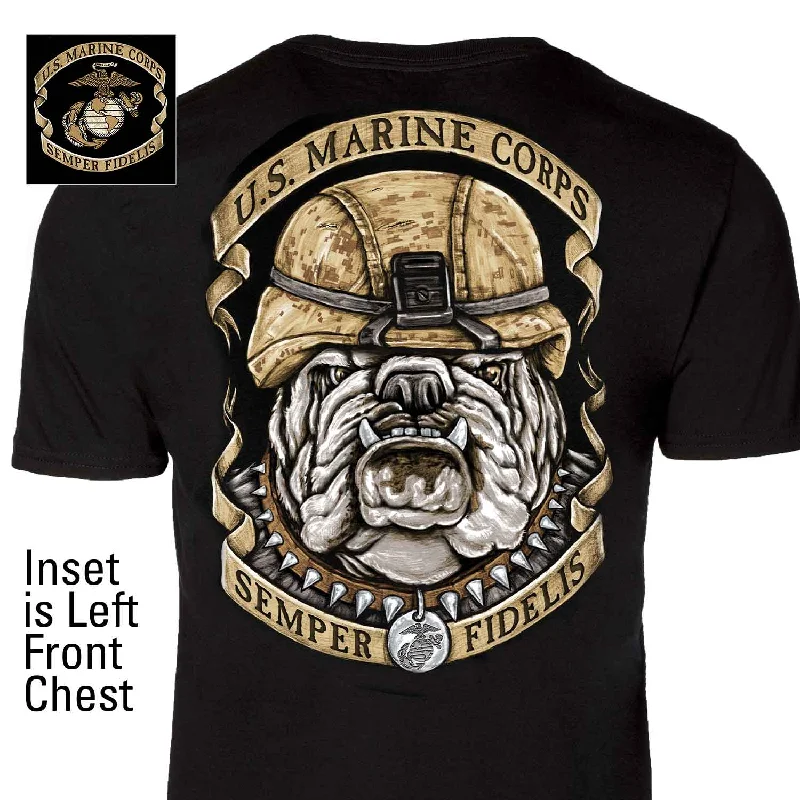 US Marine Corps Bulldog T-shirt