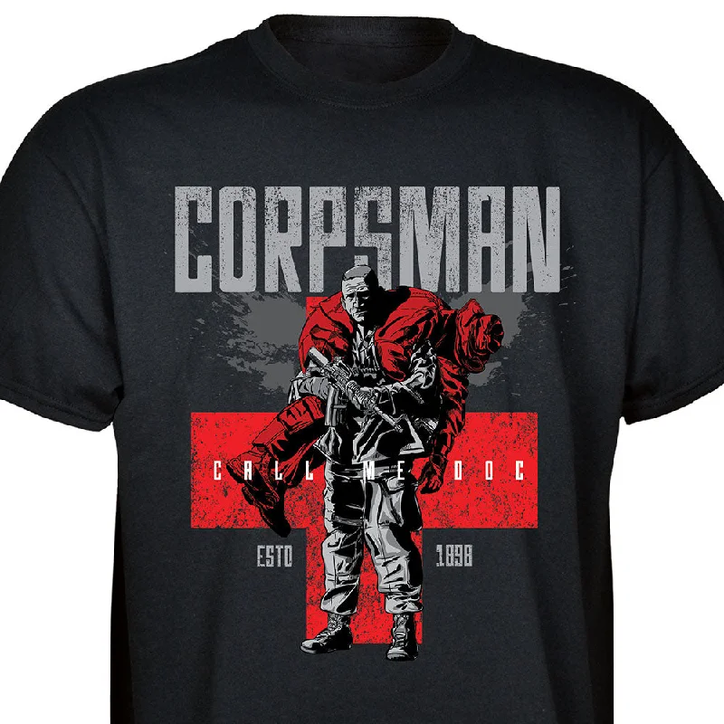 Corpsman Full Front T-shirt