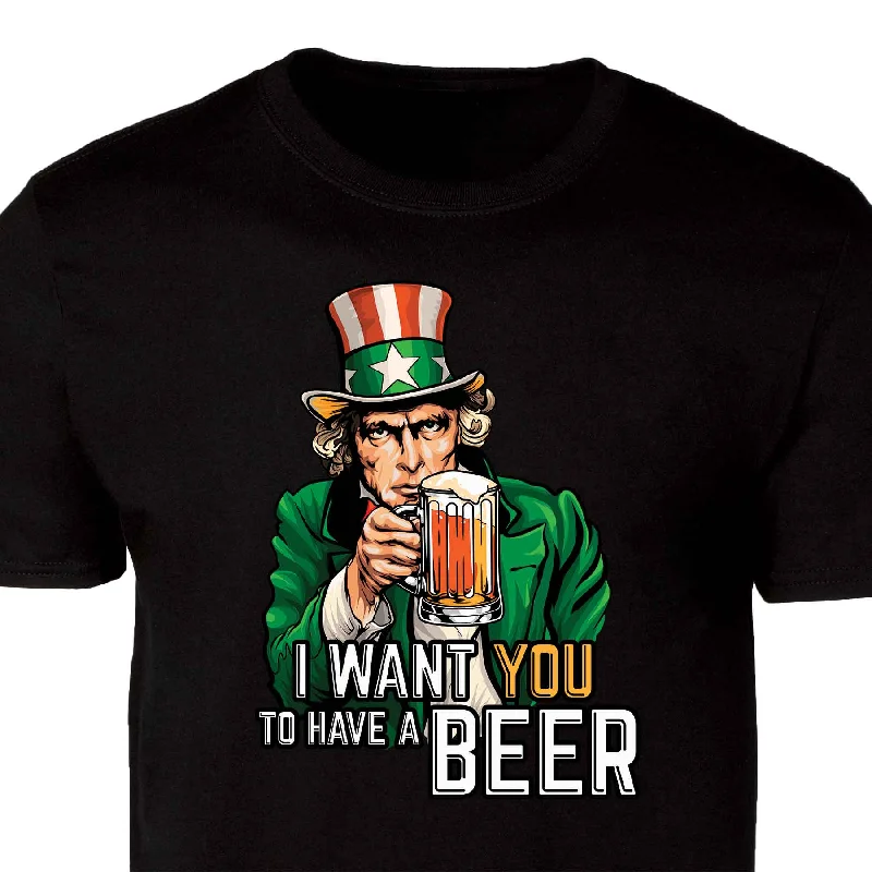 Irish Uncle Sam T-shirt