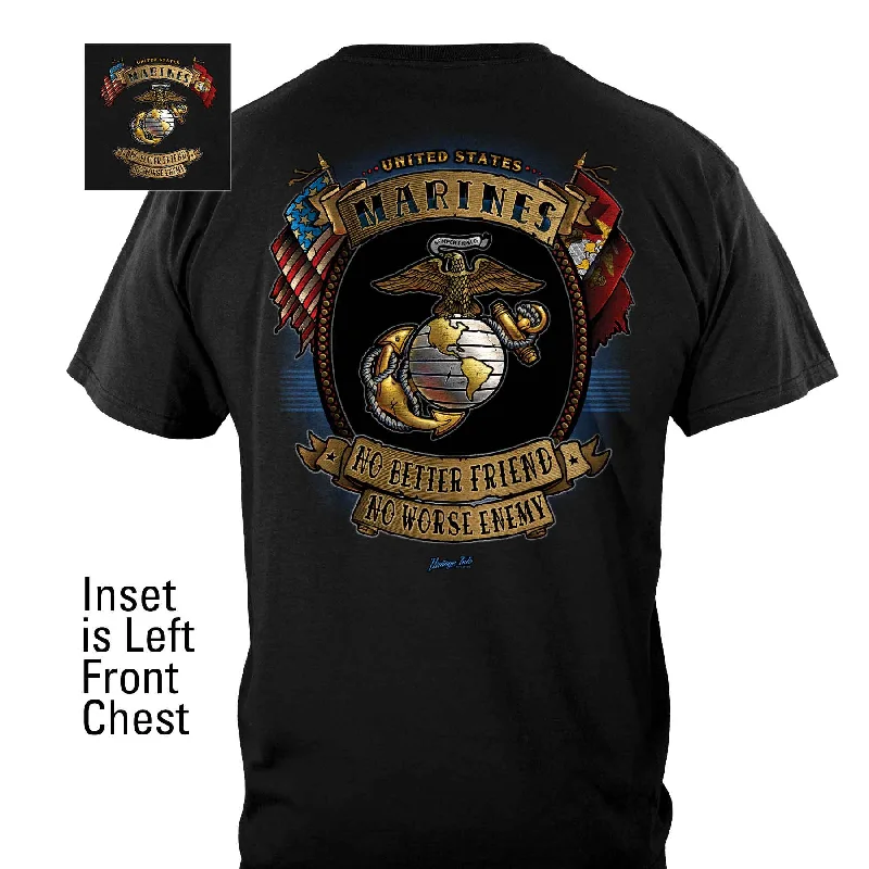 USMC No Better Friend T-shirt