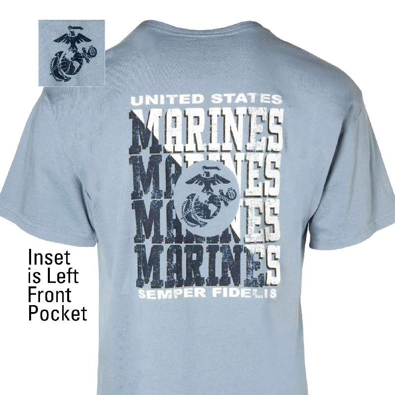 ComfortWash Marines Pocket Tee