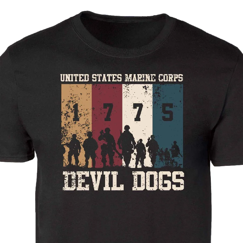 USMC 1775 Devil Dogs T-shirt