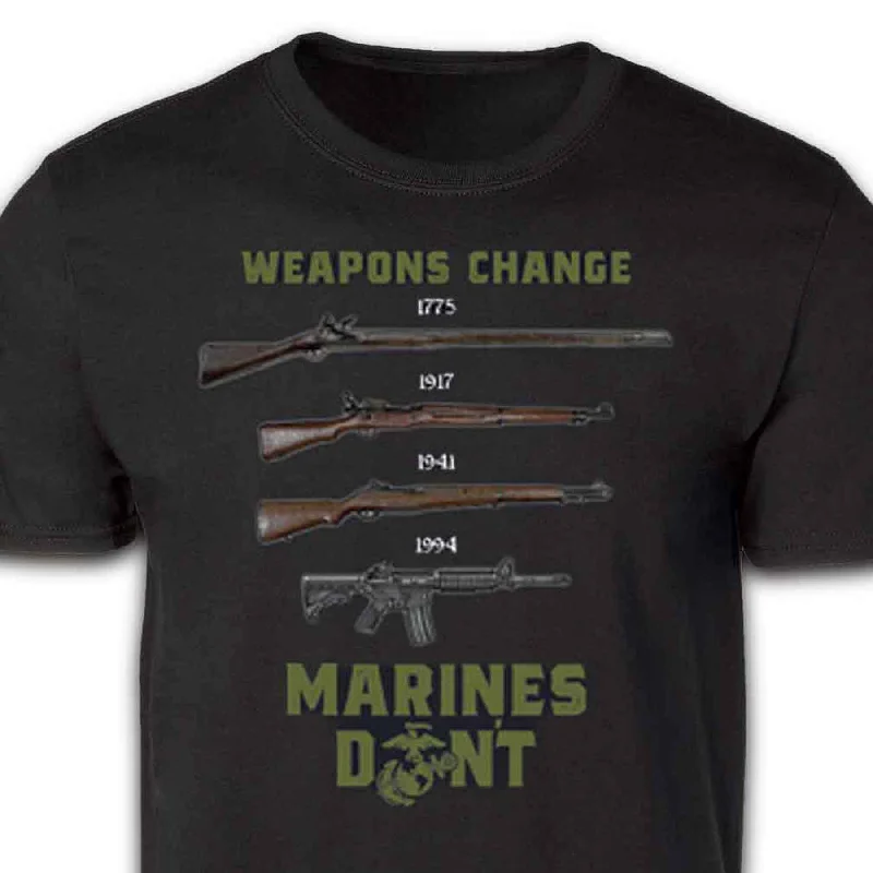 Weapons Change T-shirt