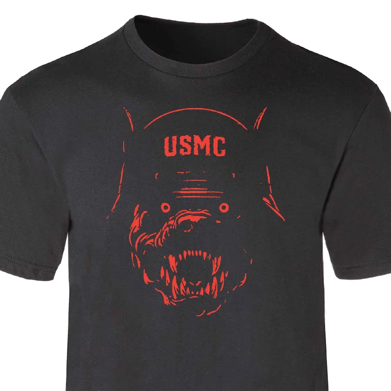 Halloween USMC Devil Dog T-Shirt