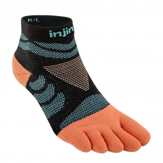 Injinji Performance Womens Trail MW Mini-Crew Tide