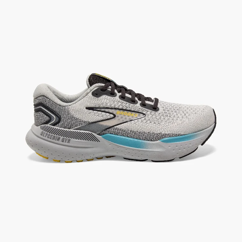 Men's Brooks Glycerin GTS 21 (Coconut/Forged Iron/Yellow)