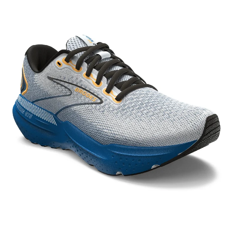 Men's Brooks Glycerin GTS 21 (White/Sapphire/Orange)