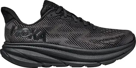 Men's Hoka Clifton 9 (Black/Black)