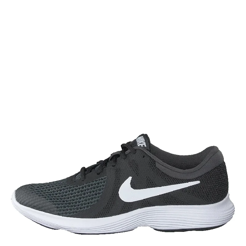 Nike Jungen Revolution 4 (GS) 943309 006 Laufschuhe, Schwarz (Black/White-Anthracite ) , 37.5 EU