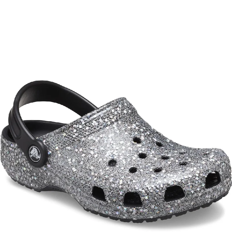 Crocs Kids Classic Glitter Clog