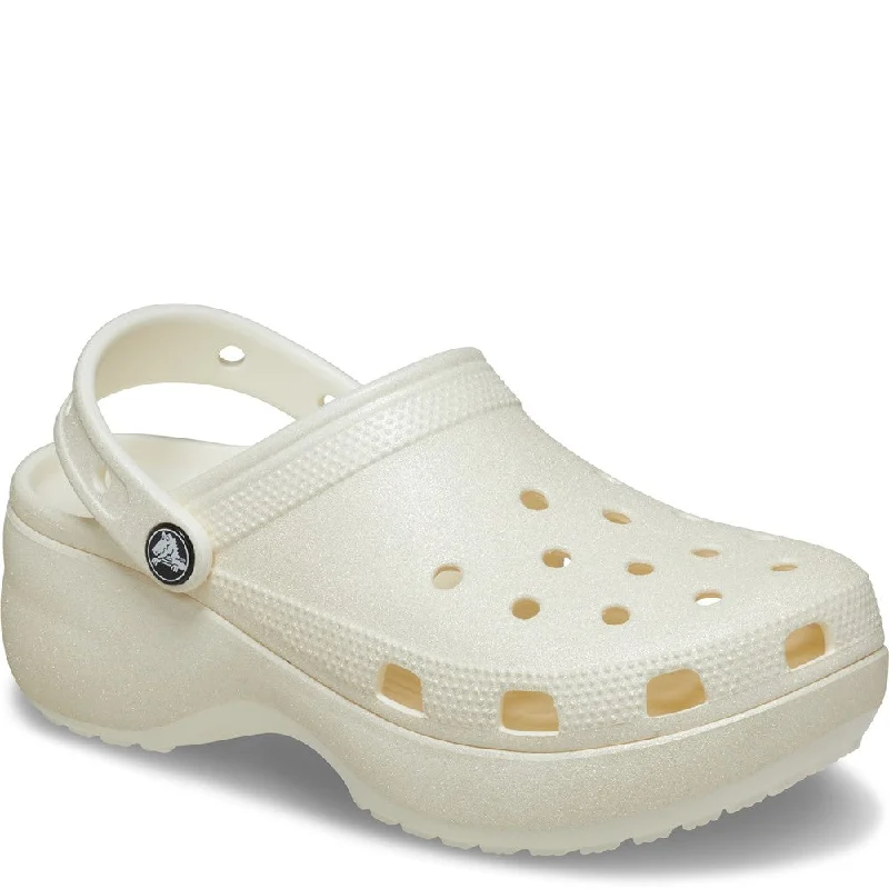 Crocs Classic Platform Glitter Clog