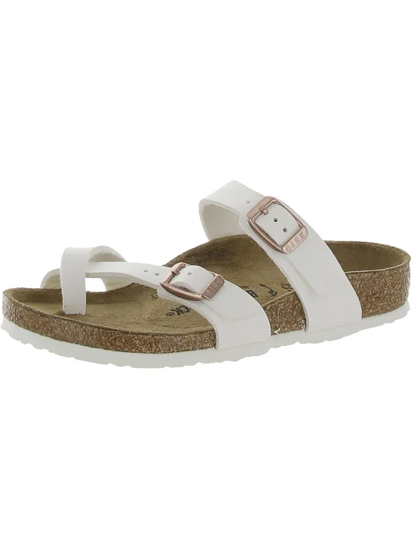 Girls Little Kid Buckle Slide Sandals