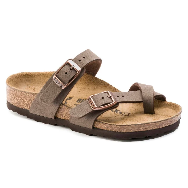 Kids Mayari Birkibuc Sandal in Mocha