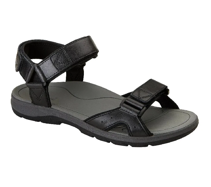 Men's Canoe Leo Sandal In Black