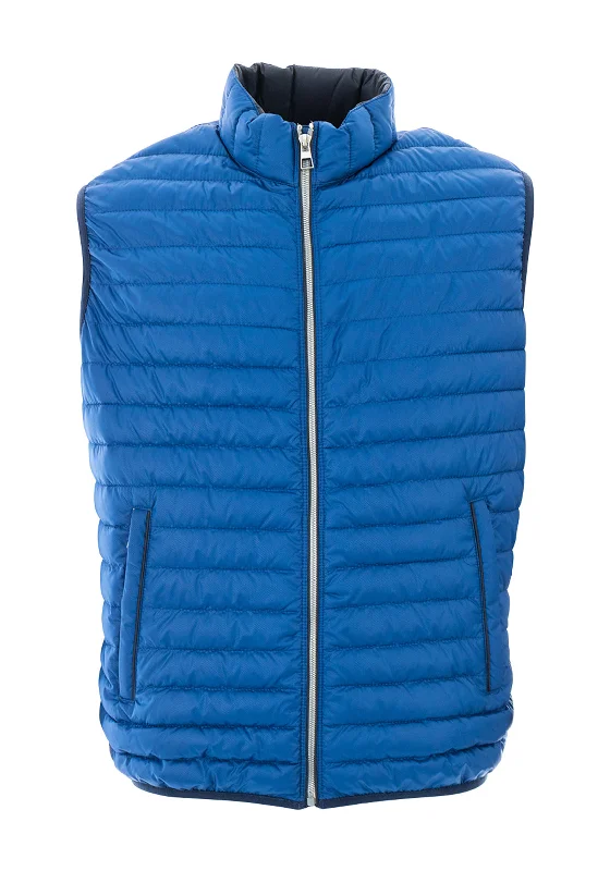 Bugatti Quilted Air Series Gillet, Blue