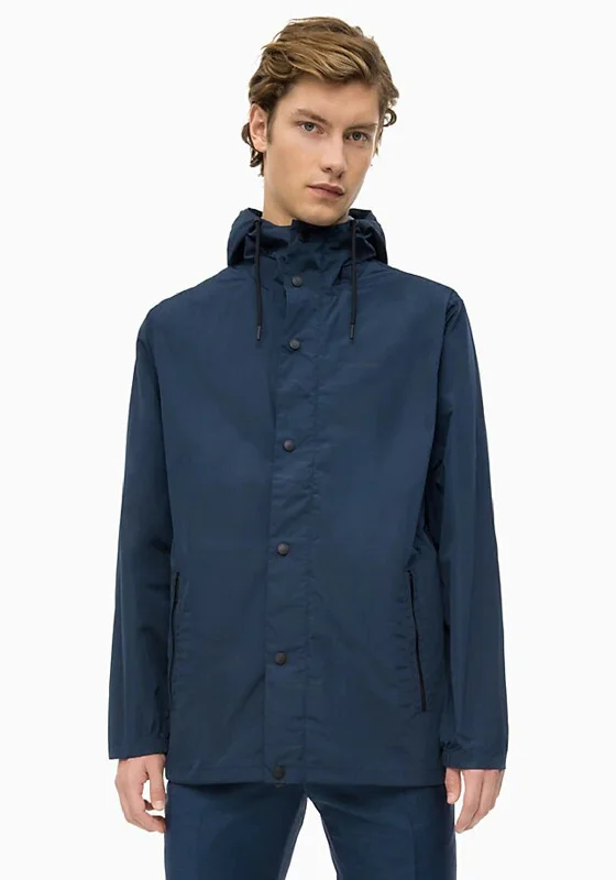 Calvin Klein Logo Windcheater, Navy