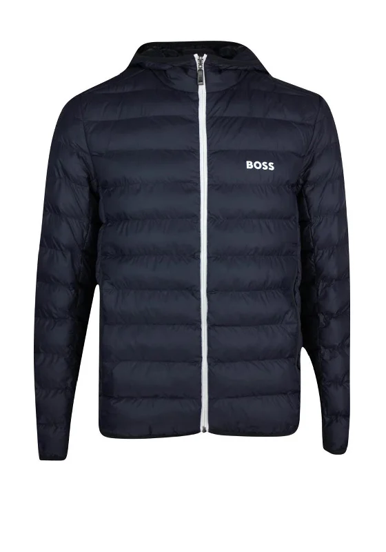 Hugo Boss Thor Hooded Puffer Jacket, Navy