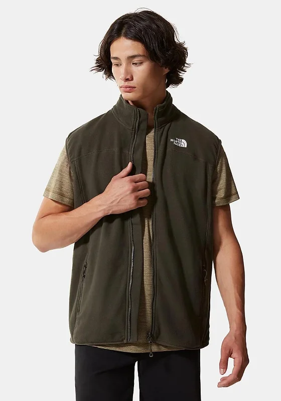 The North Face 100 Glacier Gilet, New Taupe Green