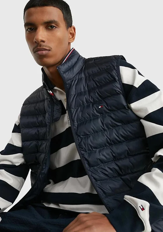 Tommy Hilfiger Core Packable Padded Gilet, Desert Sky