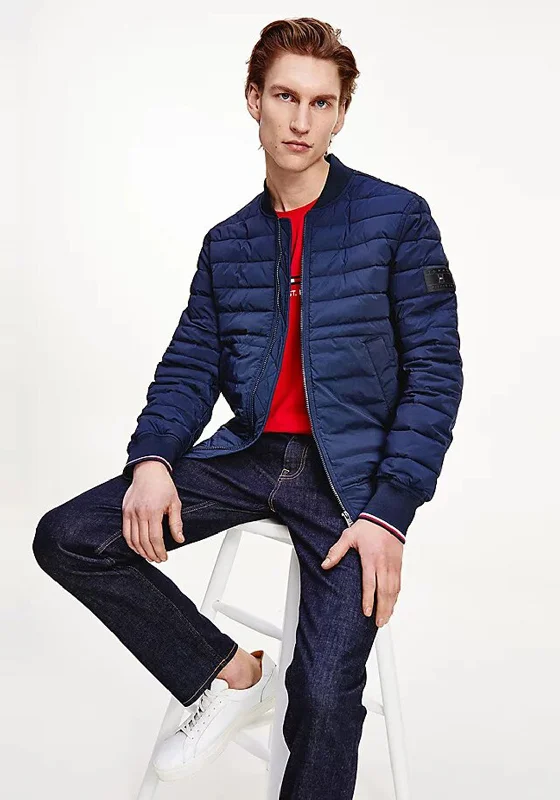 Tommy Hilfiger Flex Padded Bomber Jacket, Desert Sky